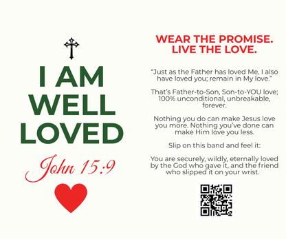 I Am Well Loved – Wristband